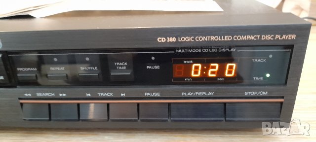 Philips CD 380 cd player плеър DAC TDA 1543, снимка 3 - Други - 44002922