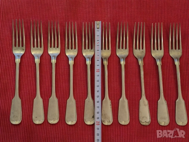 Винтидж вилици алпака, Германия. , снимка 2 - Антикварни и старинни предмети - 51756138