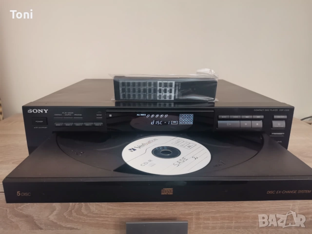 CD player Sony cdp c335 , снимка 4 - Декове - 53214172