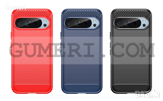 Гръб "Карбон Шарк" за Google Pixel 9