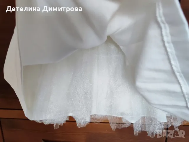 Нова рокля с болеро , снимка 4 - Бебешки рокли - 47332873