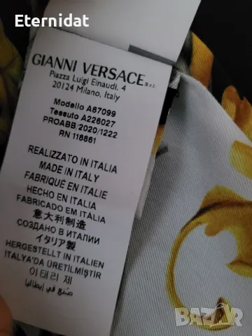 Черно сако блейзър VERSACE , снимка 5 - Сака - 48218961