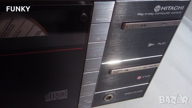 Hitachi DA-1000 Stereo Compact Disc Player (1983-84), снимка 8 - Ресийвъри, усилватели, смесителни пултове - 28924291