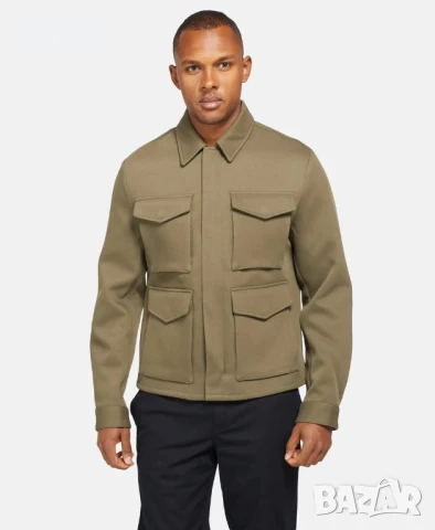 Яке на Michael Kors. Цвят зелен. Хаки Размер М. Милитъри стил. Класика, снимка 7 - Якета - 51175590