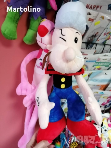 Нова плюшена играчка Попай моряка
