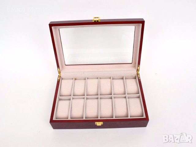 Кутия за часовник Кутия за часовници Куфар за часовници, снимка 6 - Мъжки - 26938475