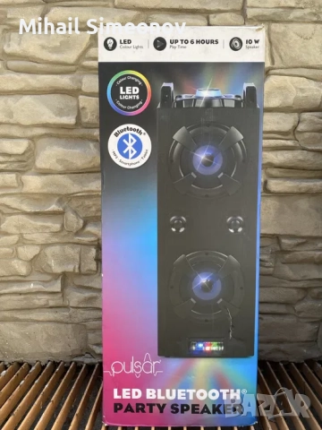  Bluetooth парти тонколона Pulsar LED. 