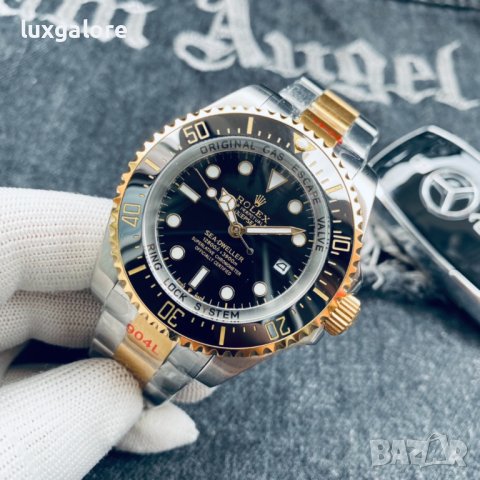 Мъжки часовник Rolex Sea-Dweller Deepsea Gold с автоматичен механизъм, снимка 6 - Мъжки - 43514226