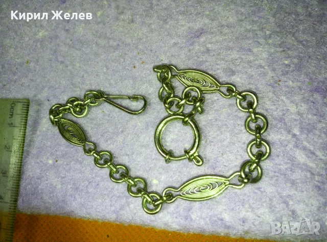 РЕТРО АРТ СРЕБРИСТА МЕДНА ГРИВНА КРАСИВА ЗДРАВА ФИЛИГРАНЕН Тип ПЛЕТКА 39838, снимка 6 - Гривни - 47336157