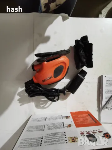 Мишка BLACK+DECKER BEW230BCA 55W шлифовъчна машина за детайли, скорост 11000RPM, диаметър на орбитат, снимка 7 - Други инструменти - 48547236