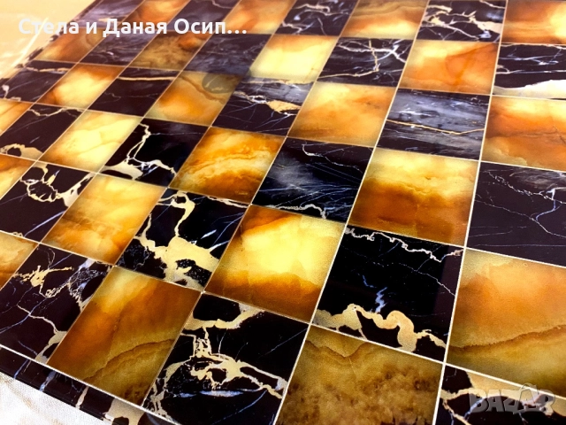 Стъклена шахматна дъска, снимка 4 - Шах и табла - 52777517