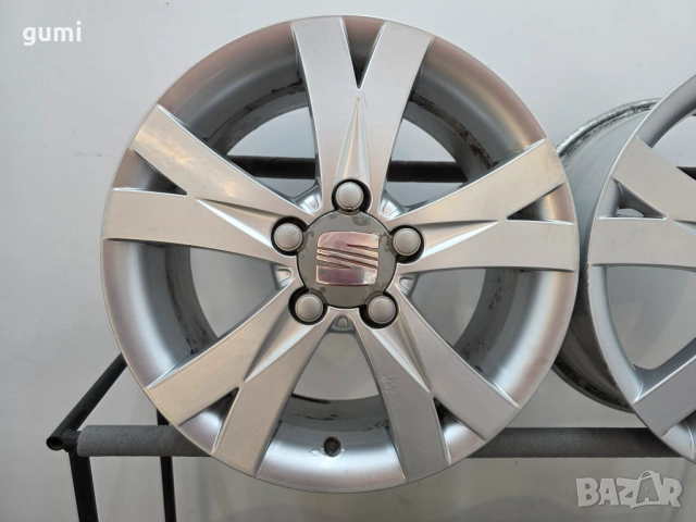 4бр 16ски джанти за SEAT 5х112мм A161237 , снимка 4 - Гуми и джанти - 53409922