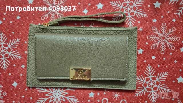 Дамски портфейл 2 в 1 Baldinini , снимка 2 - Чанти - 52816236