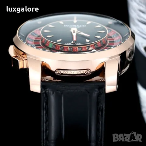 Mъжки часовник Jacob & Co. Casino Tourbillon с кварцов механизъм, снимка 4 - Мъжки - 47468925