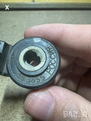 18.3855 ДАТЧИК ДЕТОНАЦИЯ НОВ ОРИГИНАЛЕН УАЗ 315195 УАЗ 315196 УАЗ 3163 УАЗ 2360 ЗМЗ-409, снимка 2 - Части - 49178671