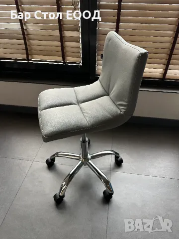 Стол на колелца Largo gray+безплатна доставка и гаранция, снимка 3 - Столове - 43157848