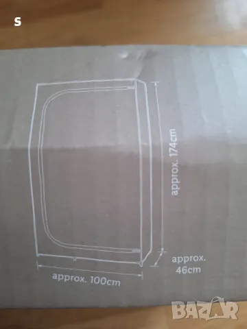 текстилен гардероб за дрехи чисто нов , снимка 3 - Гардероби - 47994157