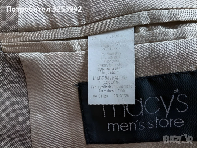 Сако Ralph Lauren 100% вълна!, снимка 8 - Сака - 53502286