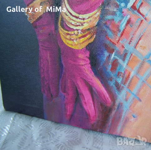 Мерилин.  КАРТИНА 60x30 см, масло, снимка 5 - Картини - 28888355