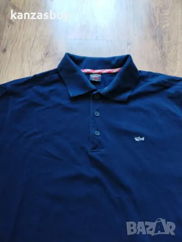 PAUL & SHARK - страхотна мъжка тениска 2XL, снимка 4 - Тениски - 49576244