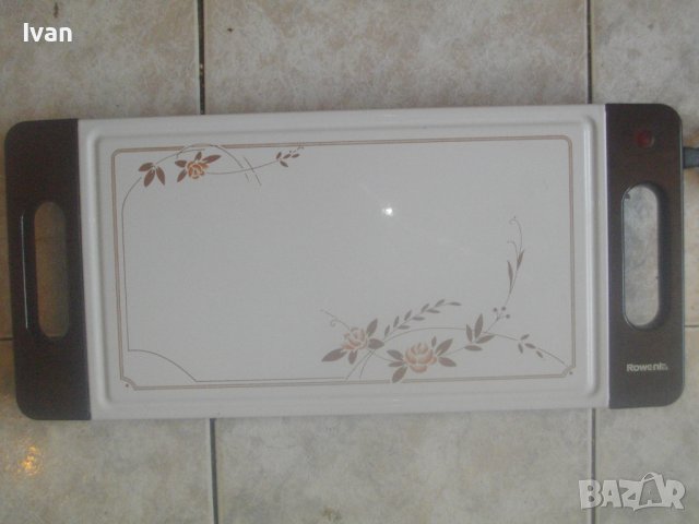 Нов Немски Ел.Уред За Поддържане На Храната Топла-Плоча За Топла Храна-Старо Качество-850W-ROWENTA, снимка 2 - Печки, фурни - 43928915