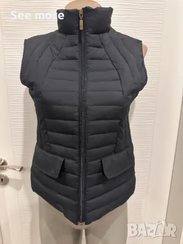 MONCLER Vintage елек с пух XS/S, снимка 3 - Елеци - 48417639
