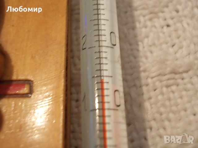 Старинен стенен термометър, снимка 4 - Други ценни предмети - 27476137