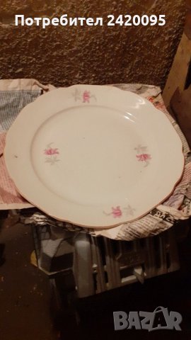 Старо порцеланово плато - 20 лв, снимка 2 - Аксесоари за кухня - 31716801