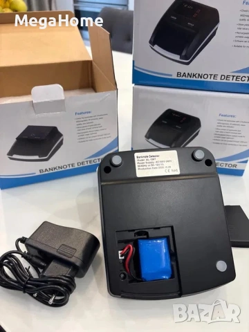 Автоматичен детектор за банкноти AL-136T, V / MG / IR проверка, Вградена акумулаторна батерия, снимка 7 - Друго търговско оборудване - 53092496