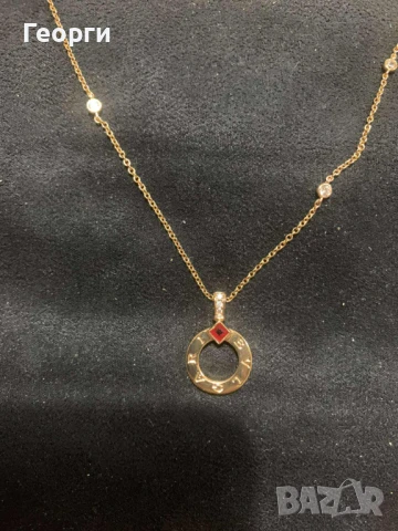Bvlgari колие унисекс , снимка 3 - Колиета, медальони, синджири - 51398436