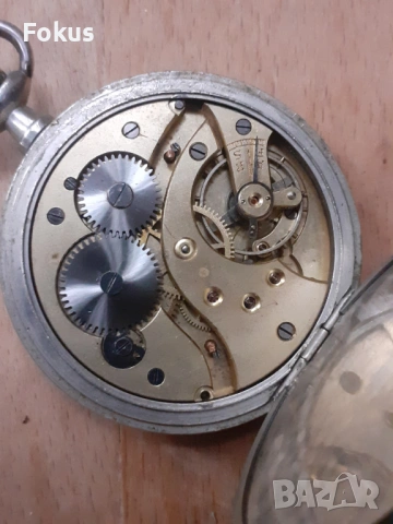 Invicta - Стар швейцарски джобен часовник, снимка 6 - Антикварни и старинни предмети - 53273783