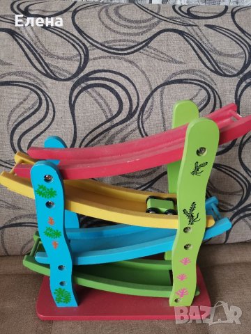 Дървена писта, снимка 2 - Коли, камиони, мотори, писти - 34854574