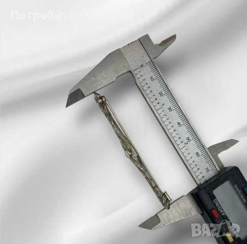 Златна брошка 18к с диаманти , снимка 8 - Други - 53266113