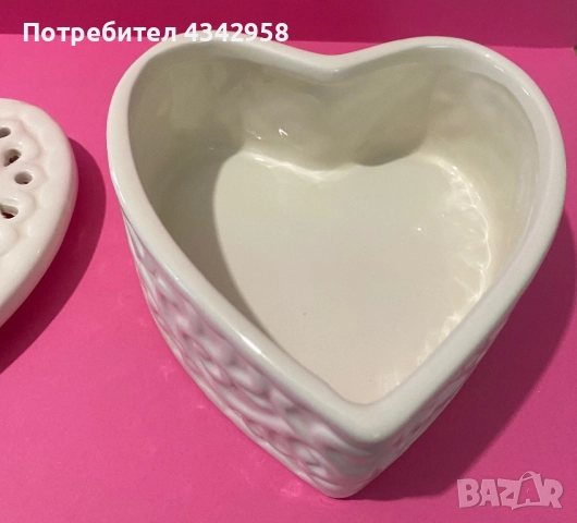 Adler.1980 г. Порцеланова захарница или бонбониера., снимка 6 - Антикварни и старинни предмети - 52570477