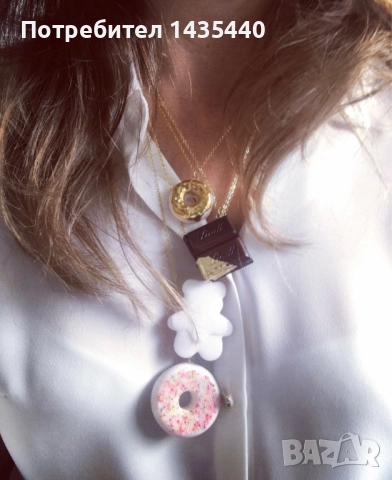 Колие Bibi Kopoeva Jewelry, снимка 2 - Колиета, медальони, синджири - 52229754