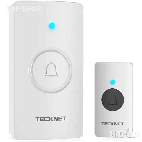 Безжичен звънец TeckNet DoorBell с 38 мелодии