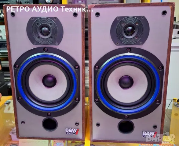 Двулентови тонколони B&W, отворен обем, преден бас-рефлекс, mod. DM110
 
