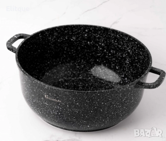 Тенджера Goldmann GM, Различни размери, Лят алуминий, Керам. покр., Индукция, снимка 6 - Съдове за готвене - 52778202