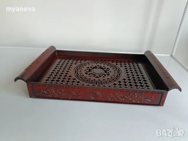 Азиатска табла за сервиране на чай, кафе и закуски , снимка 7 - Прибори за хранене, готвене и сервиране - 49306297