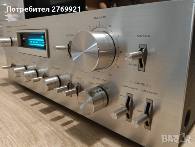 Усилвател Pioneer SA 708, снимка 7 - Ресийвъри, усилватели, смесителни пултове - 53477534