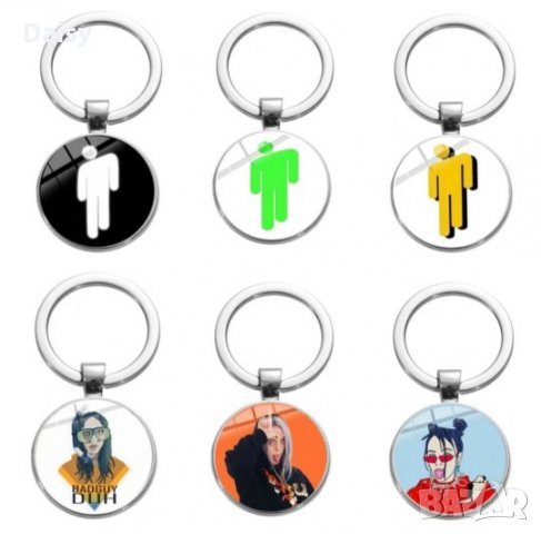 Гривни Billie Eilish / Били Айлиш, снимка 13 - Гривни - 27179041