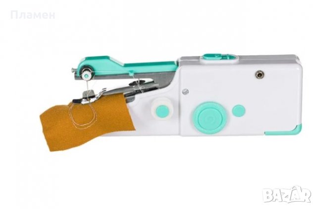 Многофункционална компактна удобна мини ръчна шевна машина на батерии, снимка 10 - Шевни машини - 35656202