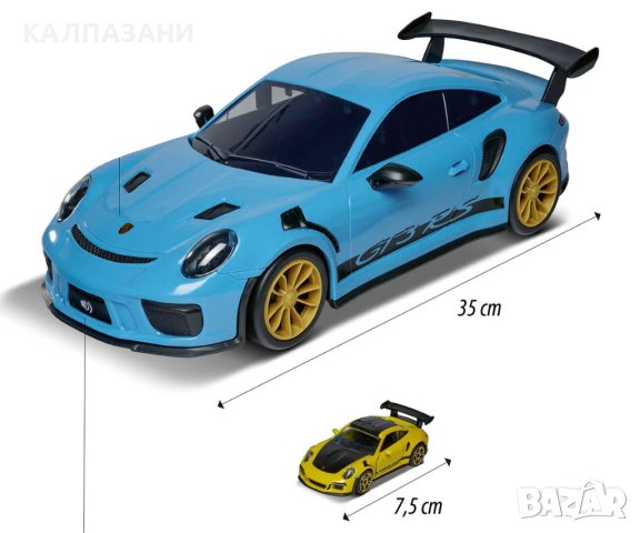 Кола куфар Porsche 911 Мажорет, 35 см 212058194, снимка 6 - Коли, камиони, мотори, писти - 44112562