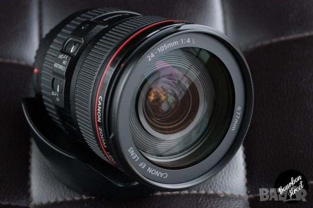🔥Canon EF 24-105 f4L IS USM 👉Работи чудесно и на R-тела с преход!