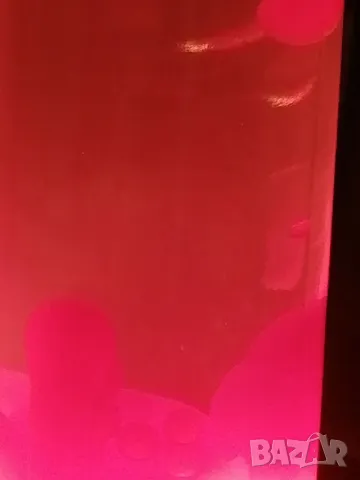 Лава лампа, червена. , снимка 8 - Настолни лампи - 48357260