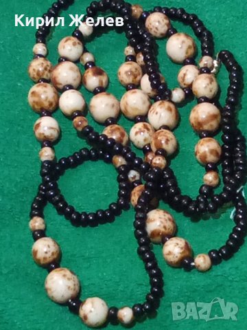 РАЗКОШНО СКЪПОЦЕННО АРТ КОЛИЕ МЪНИСТА ШЛИФОВАН ПОЛУСКЪПОЦЕНЕН КАМЪК ЯСПИС 31347, снимка 6 - Колиета, медальони, синджири - 38042111