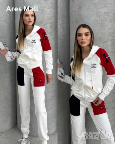 Дамски екип TH Бял, снимка 1