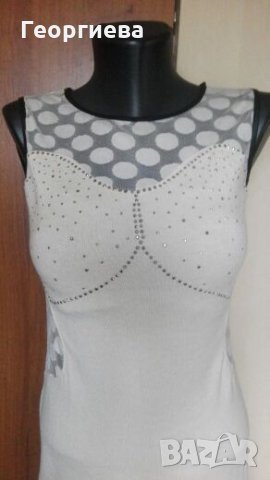 Страхотна НОВА рокля в цвят екрю ПРОМОЦИЯ🍀👗 S,M,L🍀👗 арт.878