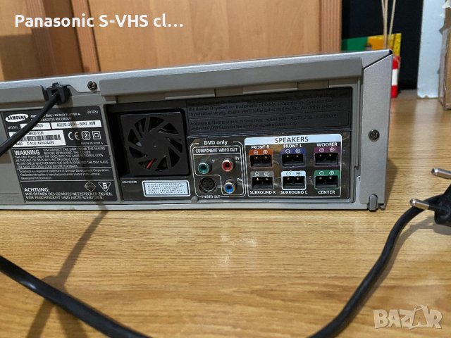 DVD-VHS home cinema sistem Samsung  DVD-CM500, снимка 6 - Ресийвъри, усилватели, смесителни пултове - 43702405