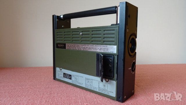 Vintage Sony ICF-111L   AM/FM Radio, 1970's  Japan, снимка 11 - Радиокасетофони, транзистори - 33036844